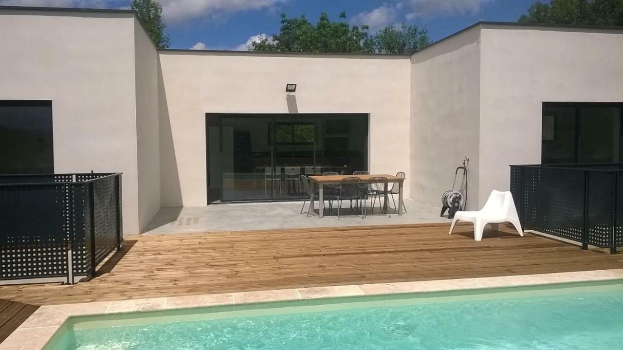 Villa Piscine Sud France Verzeille Zewnętrze zdjęcie