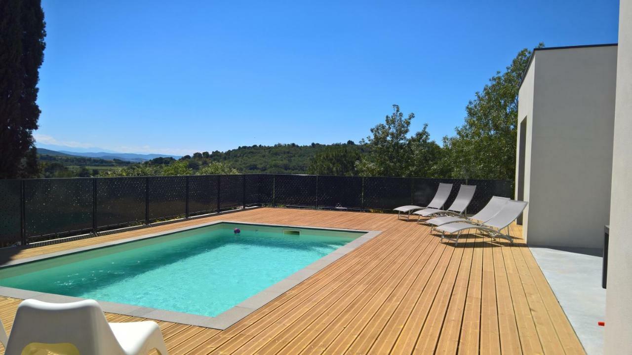 Villa Piscine Sud France Verzeille Zewnętrze zdjęcie