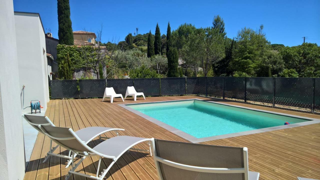 Villa Piscine Sud France Verzeille Zewnętrze zdjęcie