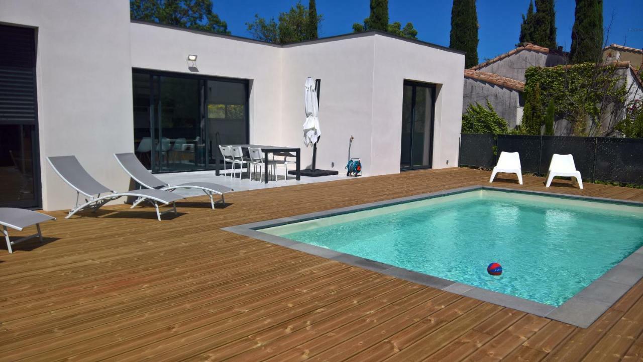 Villa Piscine Sud France Verzeille Zewnętrze zdjęcie
