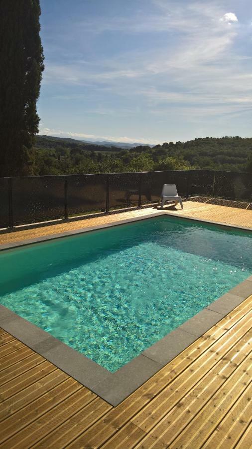 Villa Piscine Sud France Verzeille Zewnętrze zdjęcie