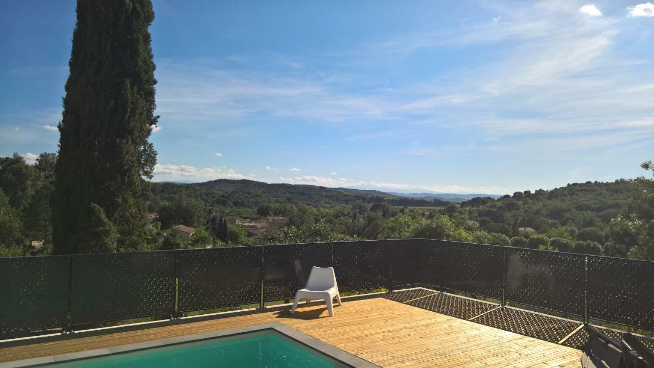 Villa Piscine Sud France Verzeille Zewnętrze zdjęcie